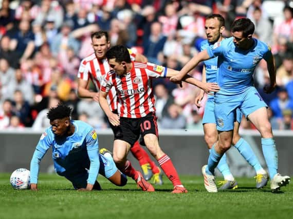 Sunderland v Coventry City was an action-packed encounter on the pitch - but things turned ugly off it.