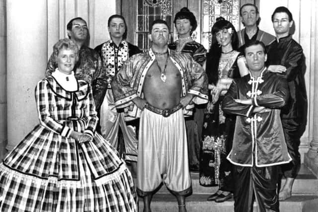 Members of South Shields Amateur Operatic Society performing The King and I in September 1987.