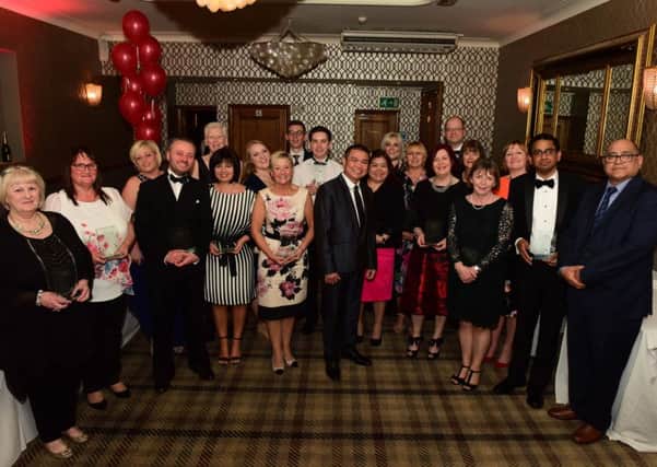 Winners pictured at last year's Best of Health Awards.