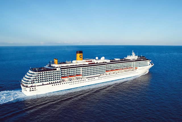 The Costa Mediterranea is due into the Port of Tyne at 8am tomorrow