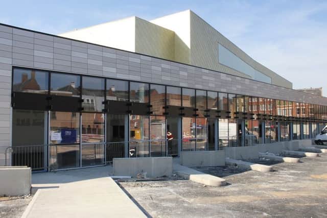The new transport interchange in South Shields