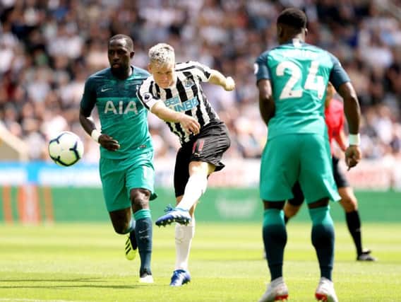 Matt Ritchie has hinted he would like to remain at Newcastle United