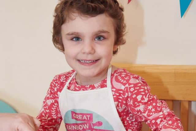 Phoebe Doneghan is supporting the bake appeal for the Rainbow Trust.