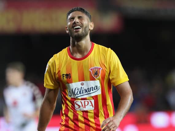 Achraf Lazaar had a tough spell at Benevento.