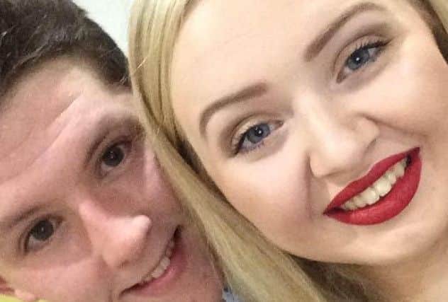 Chloe Rutherford and and Liam Curry