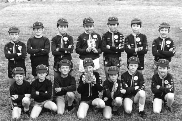 Cub Scouts from the 7th (Northfield Gardens) South Shields Pack.