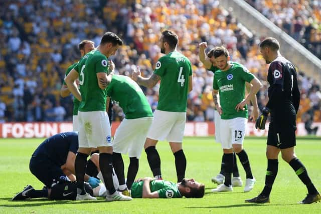 Davy Propper will miss Brighton's clash with Newcastle