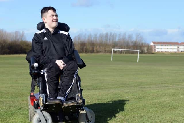 Fredriech's Ataxia sufferer Ewan Barry has become an ambassador for Newcastle FC