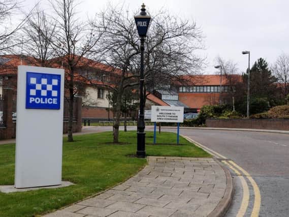 South Tyneside Police divisional headquarters.