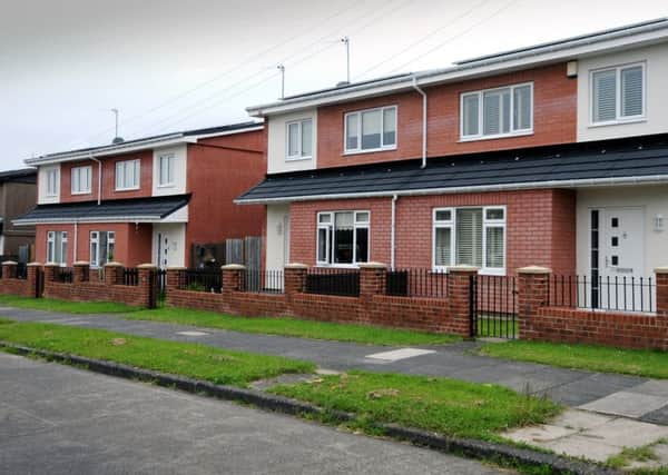 Council homes in Lincoln Road, South Shields