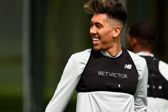 Liverpool forward Roberto Firmino missed his side's 5-0 victory over Huddersfield last time out.