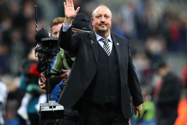 Newcastle United manager Rafa Benitez
