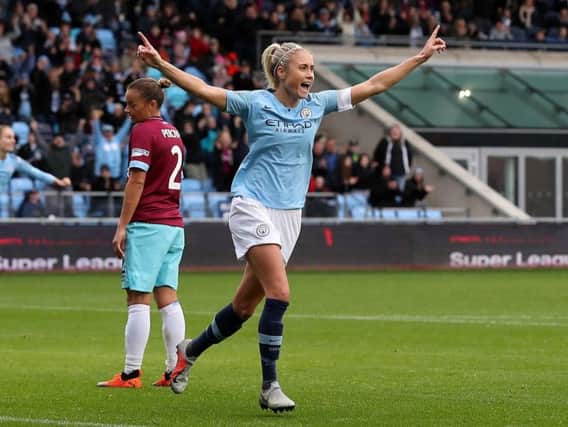 Steph Houghton. Photo by Martin Rickett/PA Wire.