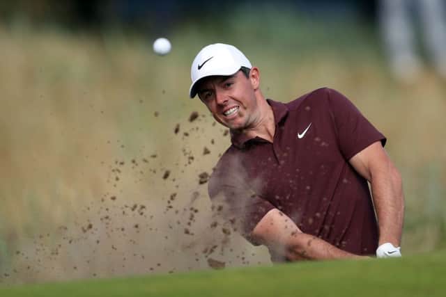 Rory McIlroy tops the list.