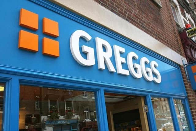 Freya fought to hold on to her Greggs pasty as a battle ensued with the bird. Picture: PA.