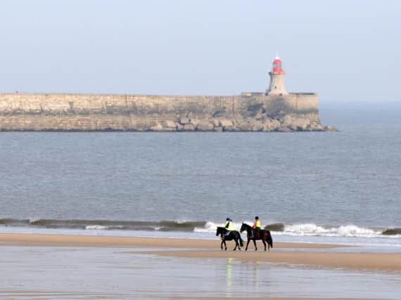 Will you be enjoying the sunshine in South Shields today?