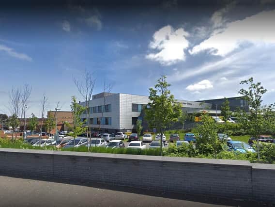 The Queen Elizabeth Hospital in Gateshead. Image copyright Google Maps.