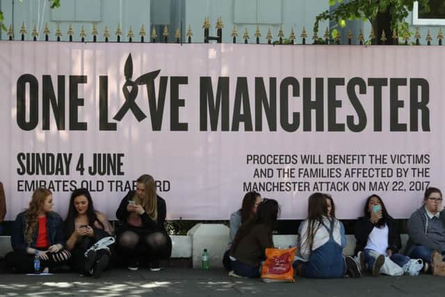 The attack happened at an Ariana Grande concert at Manchester Arena. Picture: PA.