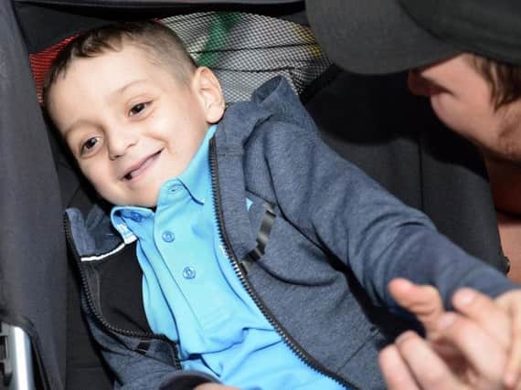 Bradley Lowery at his sixth birthday party. He would have been eight today.