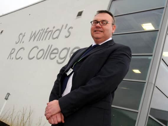 Mr Tapping and St Wilfrid's R.C. College has apologised after the letter was slammed on social media.