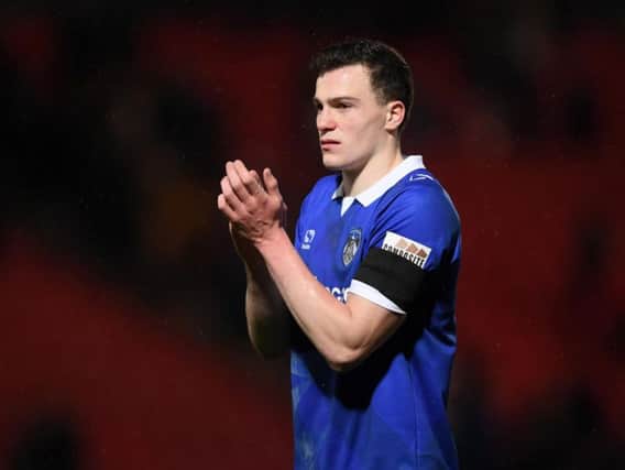 Oldham Athletic defender George Edmundson