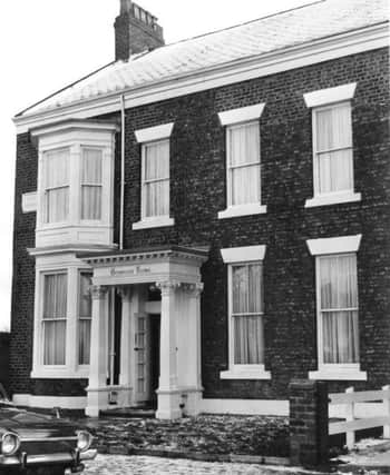 The "brightened up" exterior of Grosvenor Rooms in Woods Terrace in  November 1971 .