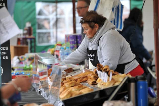 Enjoying The Proper Food and Drink Festival at Bents Park, South Shields.