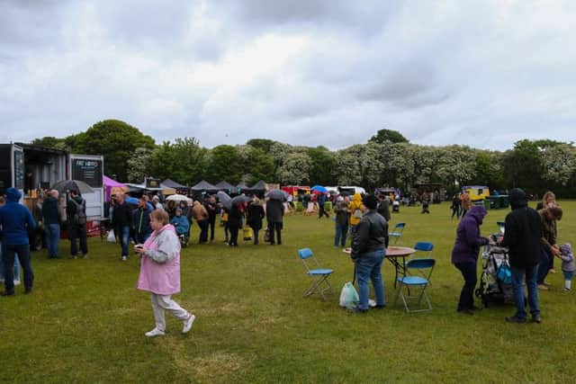 Organisers of The Proper Food and Drink Festival thanked visitors for thier support despite the mixed weather.
