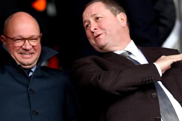 Newcastle United owner Mike Ashley