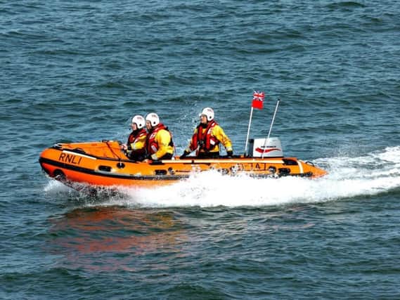 Lifeboat crews were called out to South Shields Pier this morning.