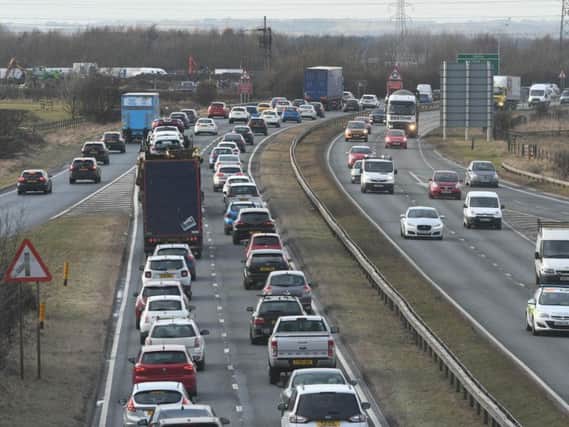 The A19 at Testo's Roundabout.