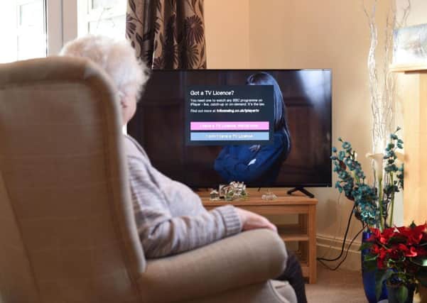 The over-75s could lose their free TV licence.