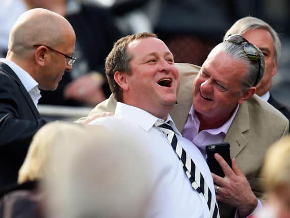 Newcastle United owner Mike Ashley