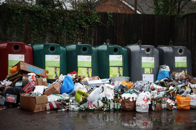 A lack of facilities to recycle plastics leads to many being incinerated.