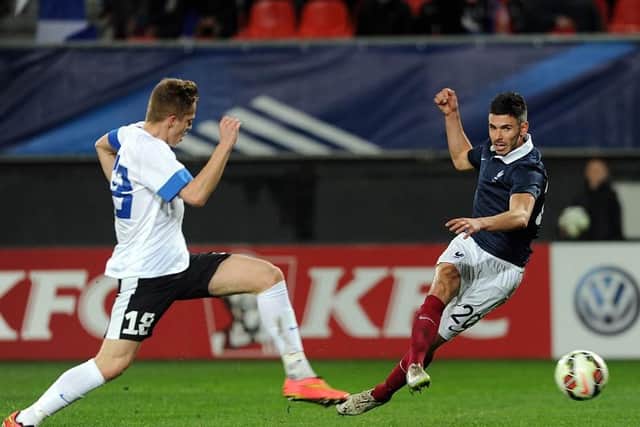 Morgan Sanson in action for France under-21s (Getty).