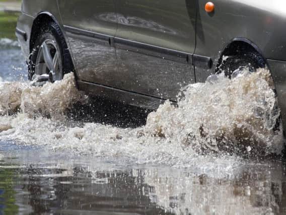 The Met Office advised that local flooding could hit parts of the North East this week