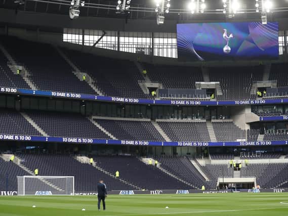 The new Tottenham Hotspur Stadium.