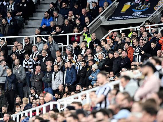 Newcastle fans.
