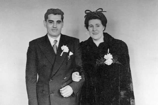 Mary Elizabeth Szeliga with her husband, Jan (John)