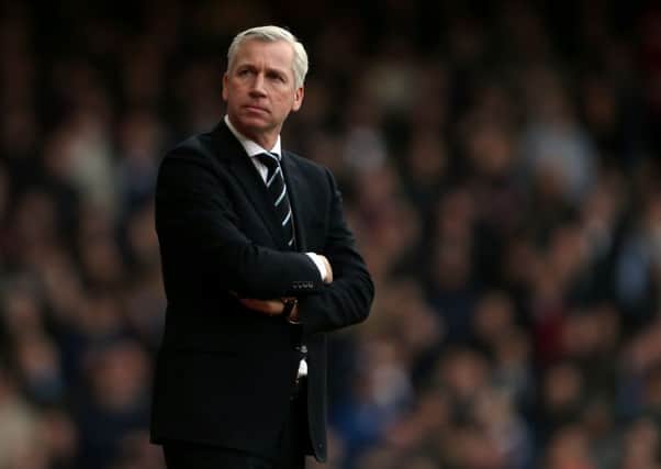 UNDER PRESSURE ... Newcastle manager Alan Pardew.