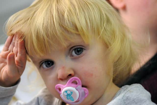 Sophie took ill on Christmas Day and has been in hospital since then.