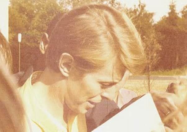 David Bowie at Gosforth Park Hotel signing autographs supplied by Gary Craig