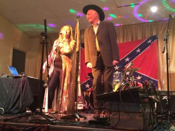 Bruce Jones, better known as Les Battersby from Coronation Street officially opened the first Country and Western night at the Armstrong Hall social club in South Shields on Friday 8 January.