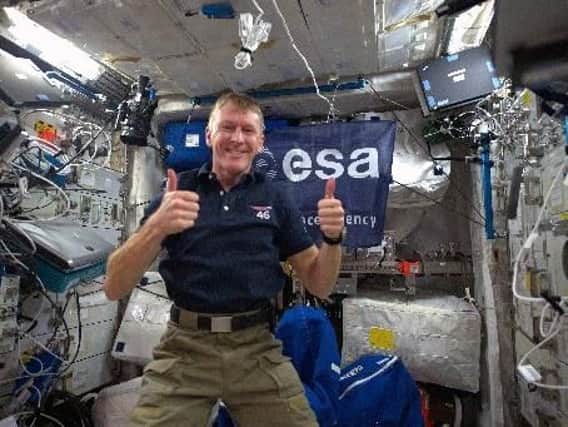 Tim Peake will carry out his space walk tomorrow.