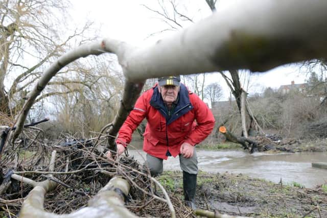 Harry Smith has called on the Environment Agency to do something about the problem.