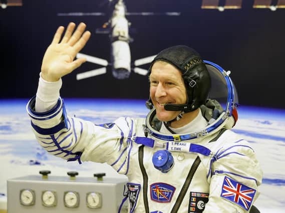 Major Tim Peake.