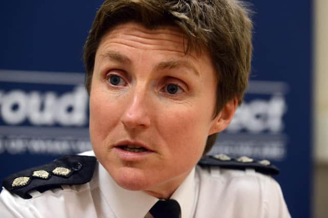 Sarah Pitt says a decision to give a man  a police caution is in the 'public interest'.