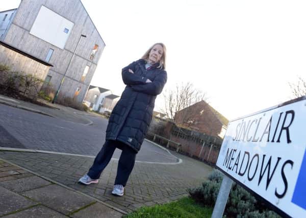 Vivien Forrest is unhappy with the number of times the biomass boiler which heats Sinclair Meadows has broken down.