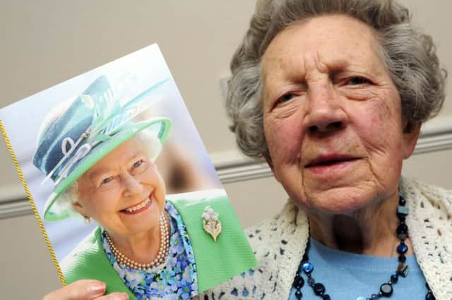 Lilian Burns celebrates her 100th birthday.