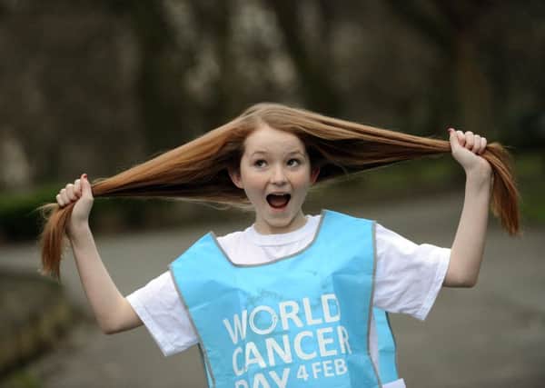 Mia Thompson is cutting off 10ins of her hair to give to the Little Princess Trust.